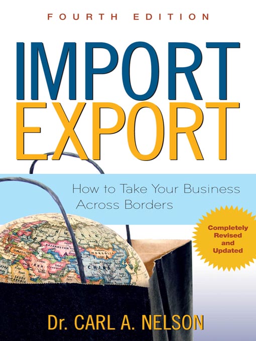 Title details for Import / Export by Carl A. Nelson - Available